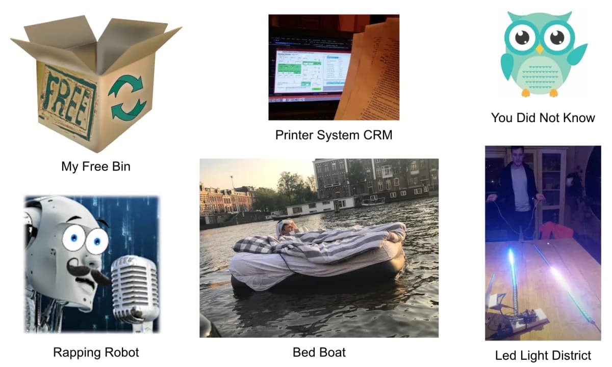 Failed projects collage